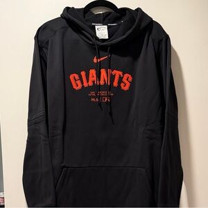 Nike Black Giants XXL Hoodie Logo